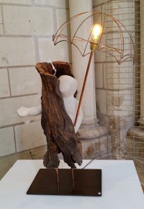 Artisane Valérie Herlin, sculpture de tuffeau, Chouze sur Loire, Touraine, Centre Val de Loire