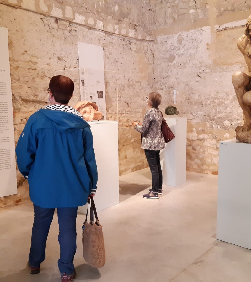 C'est l'été au musée Jules-Desbois - visite Desbois et Mérelle, sculpteurs du réalisme   - crédit DAMM - 2021