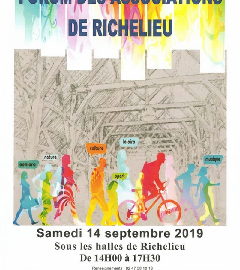 forum des associations Richelieu 2019