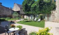 Hôtel Rive Sud - Côté jardin - Chinon, Val de Loire, France.