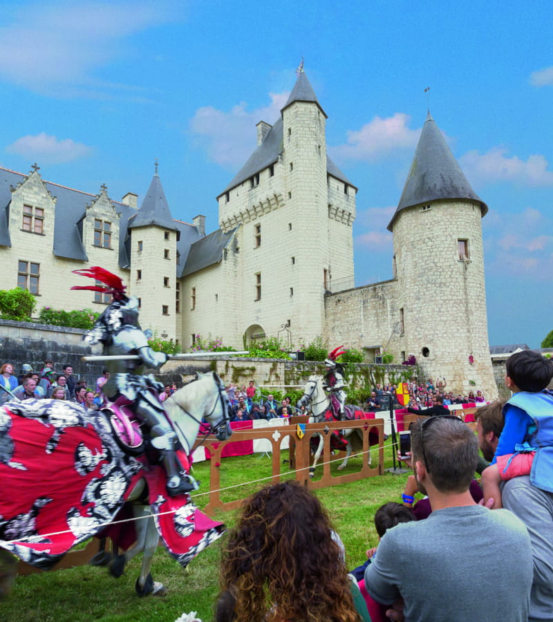 Le Rivau - Medieval Jousting - France