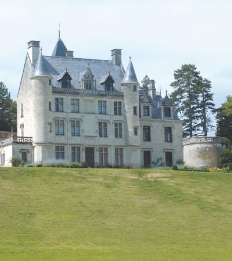 Château du Petit Thouars - Chinon wines, France.