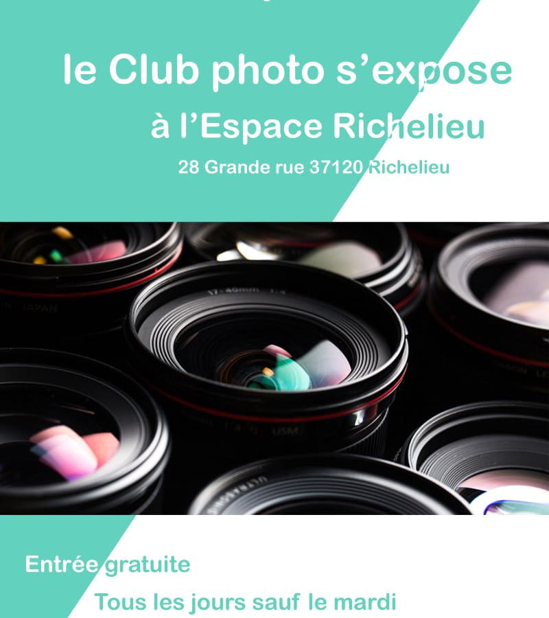 affiche expo club photo