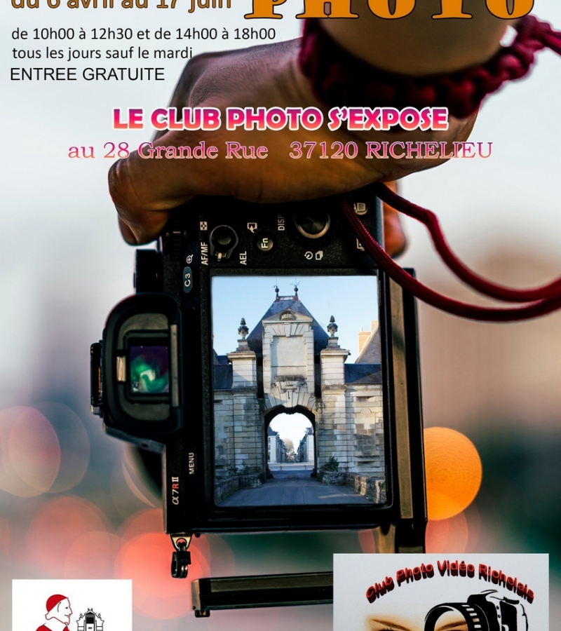 Expo photo club photo vidéo richelais Espace Richelieu avril-juin 2024