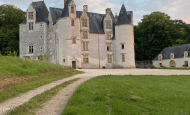 Château des Bréginolles - Anché, Val de Loire, France.