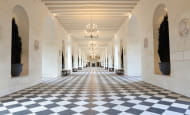 The great gallery - Chateau de Chenonceau, Loire Valley, France.