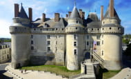 Château of Langeais and its park - Loire Valley, France.