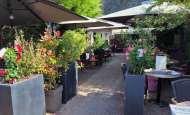 Les Grottes - Restaurant in Azay-le-Rideau, France.