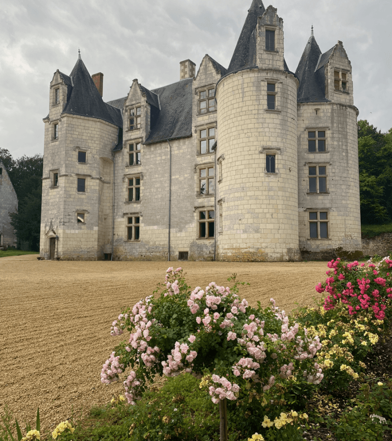 Château des Bréginolles - Anché, Val de Loire, France.