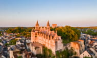 The Royal City of Loches - Loire Valley, France.