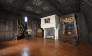 The room of Louise de Lorraine - Chateau de Chenonceau, Loire Valley, France.