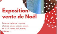 expo vente Noël Poterie du Refuge Courcoué décembre 2021