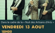 concert Richelieu French Quarter Nuit des artisans d'art août 2021