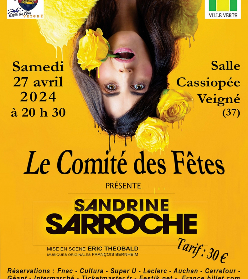 affiche Sandrine SARROCHE - VEIGNE