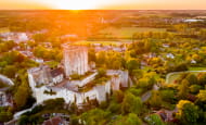 The Royal City of Loches - Loire Valley, France.