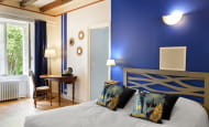 _Chambre 2 personnes n°9, hôtel Logis Manoir de la Giraudiere, 37420 Beaumont en Véron, Chinon, Avoine (2)PHO5061