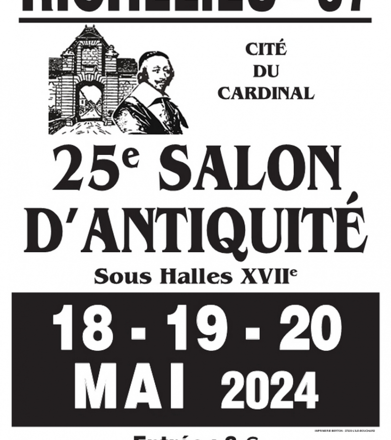 Salon d'antiquité Richelieu mai 2024