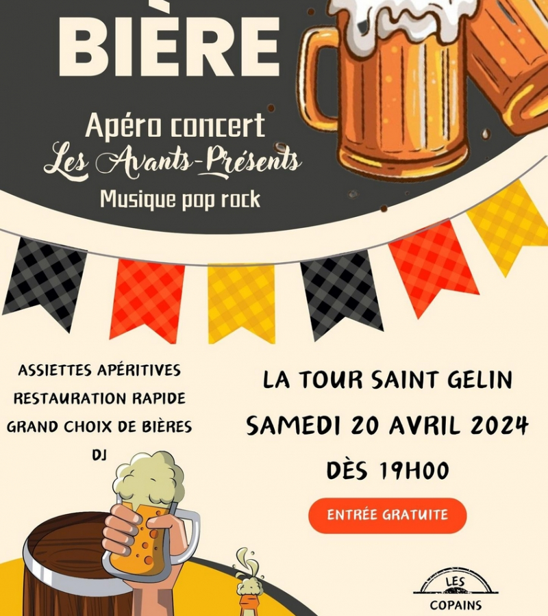 Fête de la bière La Tour St Gelin avril 2024