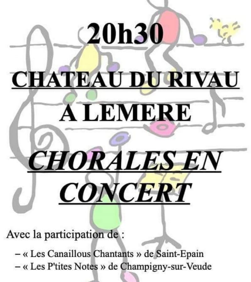 concert chorales château du Rivau février 2022
