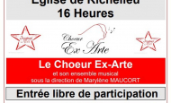 Concert Choeur Ex-Arte Noël Richelieu 2023