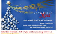 concert de Noël chorale Entre Vienne et Creuse 2019