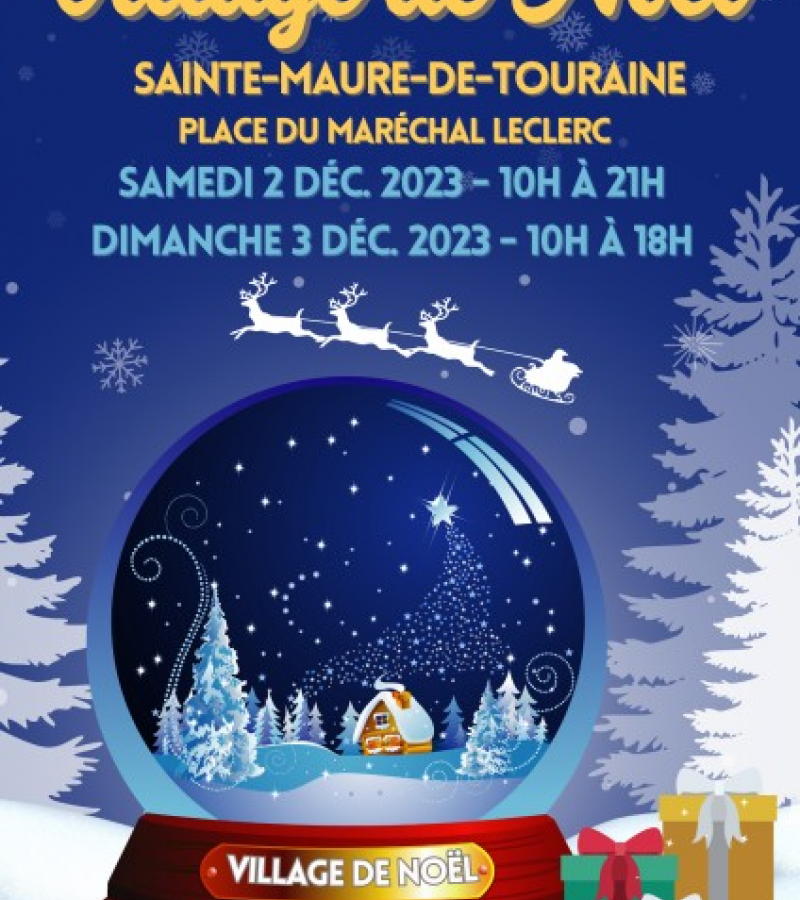 2023 - Affiche Village de Noël  (1)