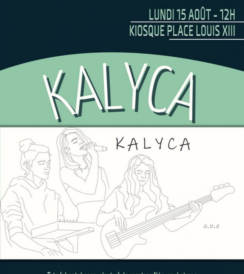 Concert Kalyca Kiosque Richelieu 2022