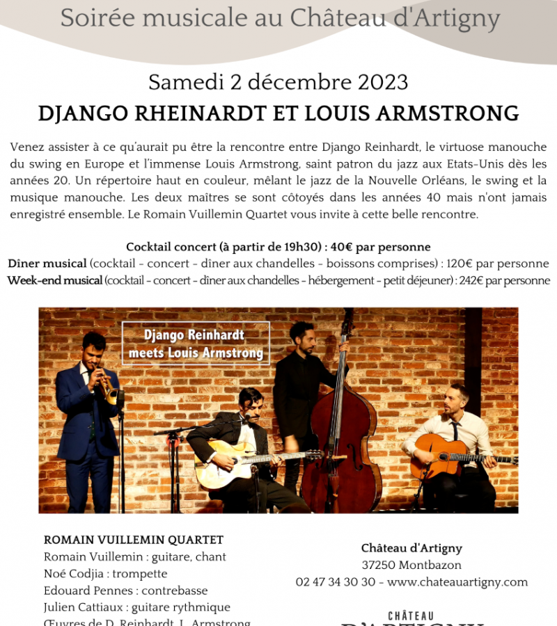 Communiqué presse du 2-12 Romain Vuillemin Quartet
